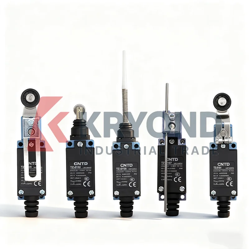 CNTD TZ-8108/8109/8107 Limit Switch Micro Switch for CNC Machinery Position Control Automated Equipment Safety Interlock Systems