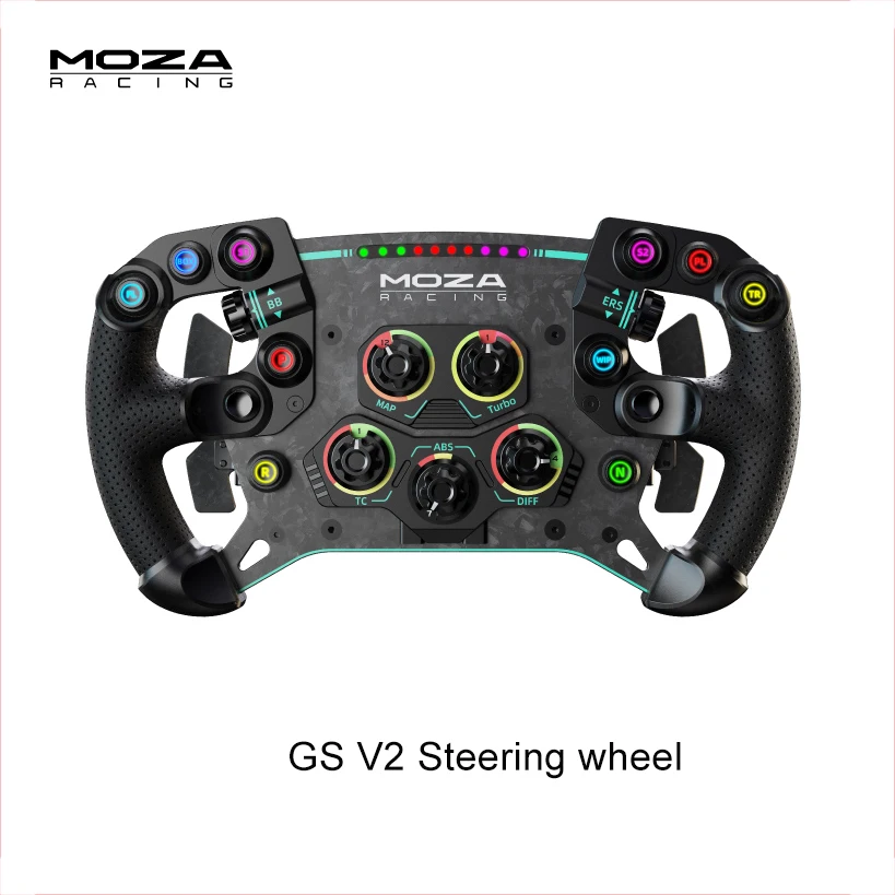 ملحقات ألعاب عجلة القيادة المحاكاة MOZA Racing KS/FSR2/VPS/GS V2