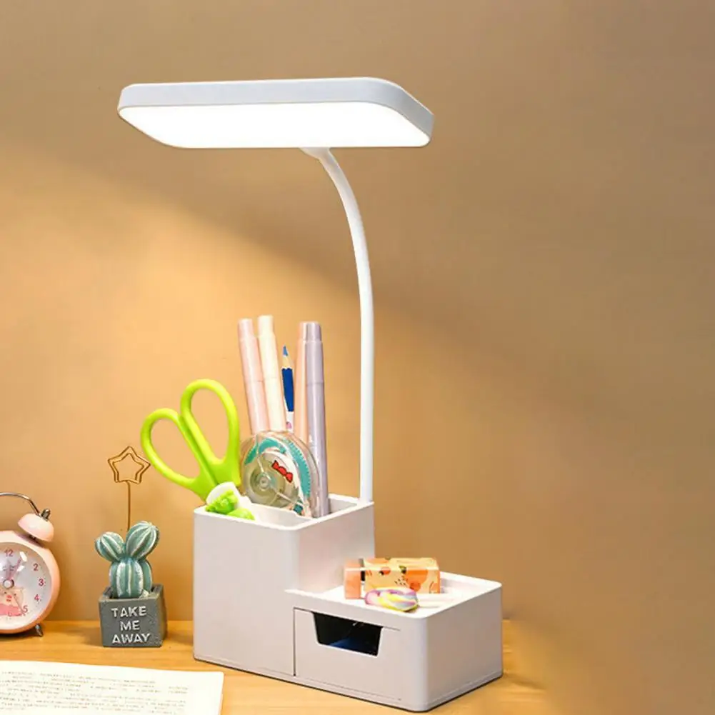 مصباح مكتب LED عكس الضوء وميض الحرة مرنة خرطوم تصميم حماية العين سطوع عالية الإضاءة القابلة لإعادة الشحن 2 في 1 العين سيارة