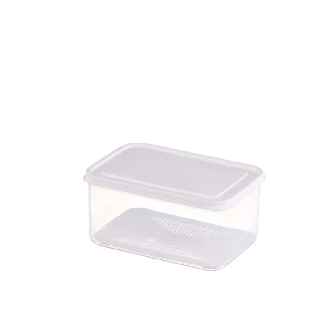 Keep Fresh Food Storage Box Portable Transparent Vegetable Packaging Box Refrigerator Fruit Refrigerator Container