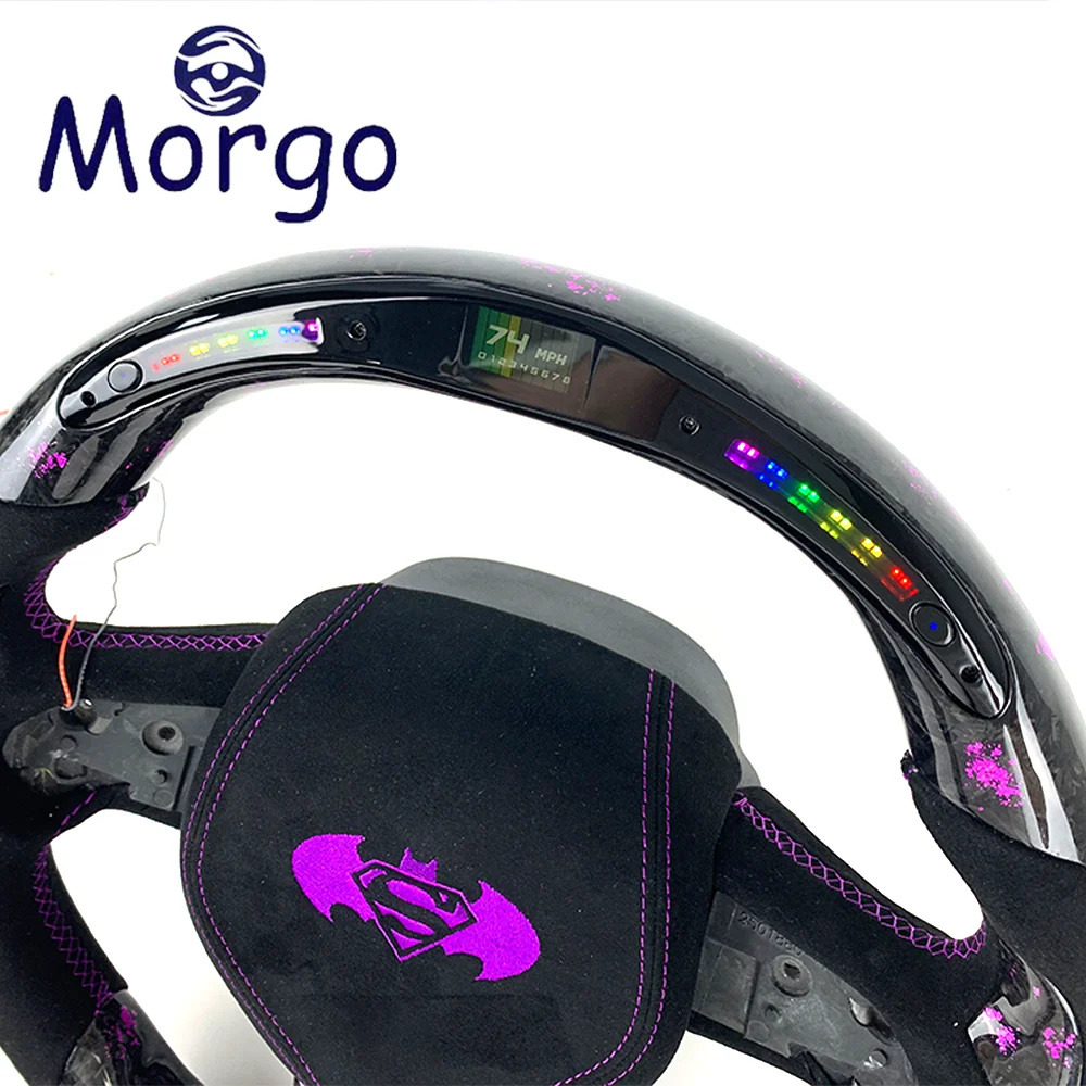 Racing Style Design for Chrysler Custom Carbon Fiber Steering Wheel for Chrysler 300C Grand Voyager Town and Country Accessories