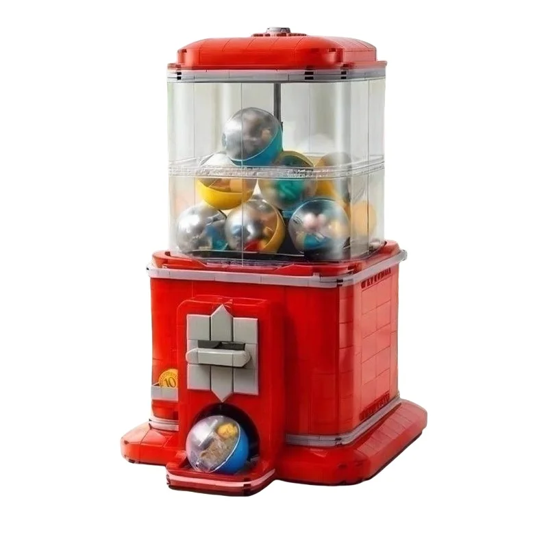 

343 шт., набор торгового автомата Diseny в классическом стиле, строительные блоки, игровые кирпичи с монетоприемником, подарок для девочек и мальчиков