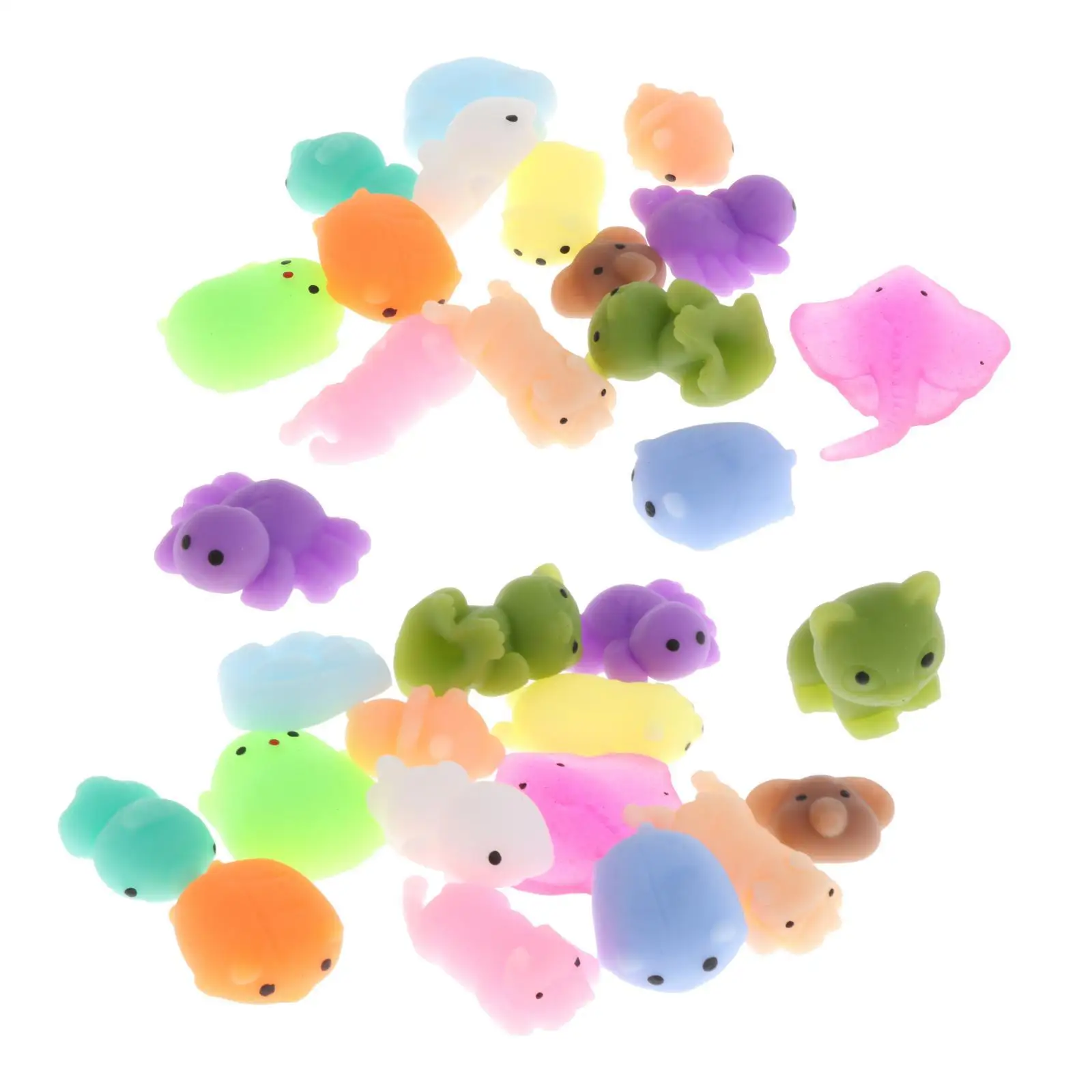 30 Pieces Mini Squeezing Toys Sensory Toy Easy to Clean Relaxing Toy Interesting