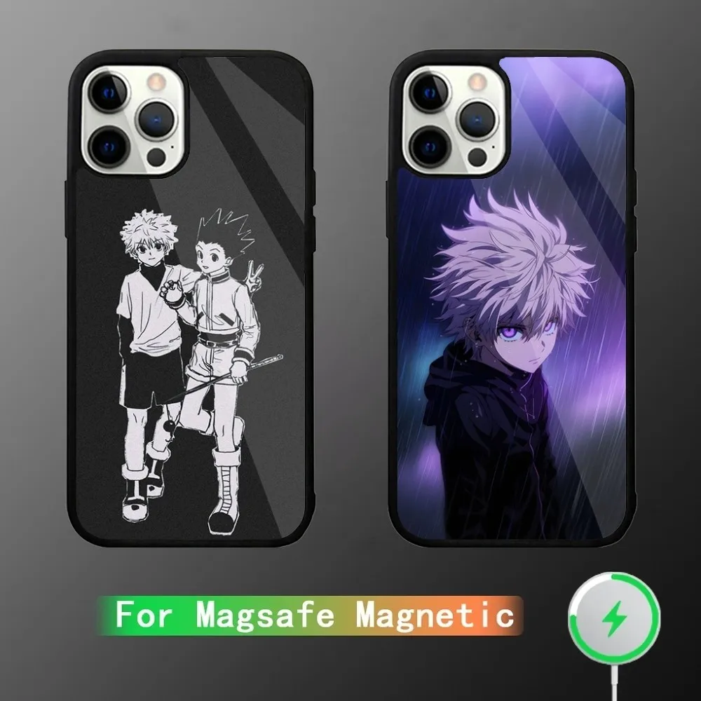 Hunter x Hunter Killua Phone Case For iPhone 15,14,13,12,11,Plus,Pro,Max Mini Magsafe Magnetic Wireless Charging