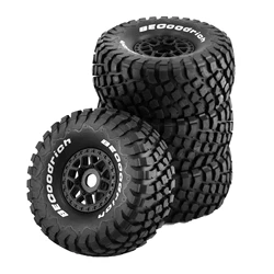 4pcs 1/8 1/7 RC Short Course Truck Tires and Wheels  All Terrain  for  HSP TRAXXAS UDR DF7 FS Atom ARRMA Mojave YK4072 DF7