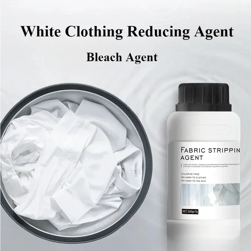 110-250g White Clothes Laundry Oxygen Bleach Laundry Stain Removal Detergent Clothing Oil Stain Remover White Reducing Agent