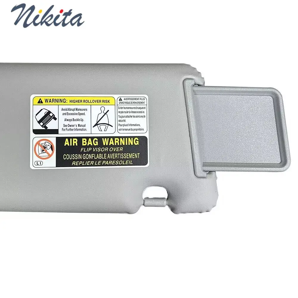 Visera para el lado izquierdo y derecho del conductor, para el pasajero Side74320-42420-B0, para Toyota RAV4, gris y Beige, 2004, 2005