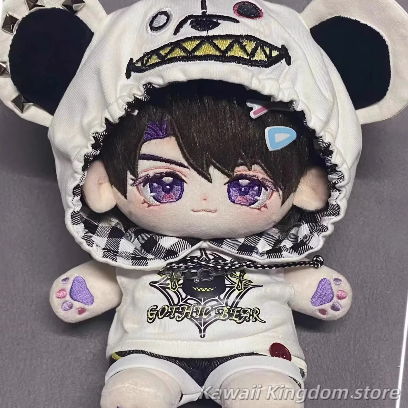 20 см аниме-игра Love and Deepspace Caleb, платье для косплея, плюшевое хлопковое тело, плюшевые фигурки, идол, подарок талисмана на день рождения