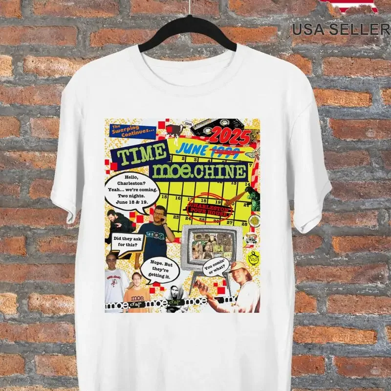 Moe Band Time Chine T Shirt Full Size S 5Xl
