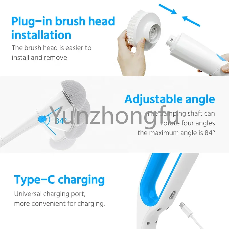 New Release Smart Home Products Innovative & Time Saving Extension Arm Long-lasting Work Cordless Cleaning Gadget Hot Selling