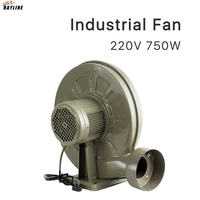 220V 750W Exhaust Fan Air Blower Centrifugal for CO2 Laser Engraving Cutting Machine Medium Pressure Lower Noise