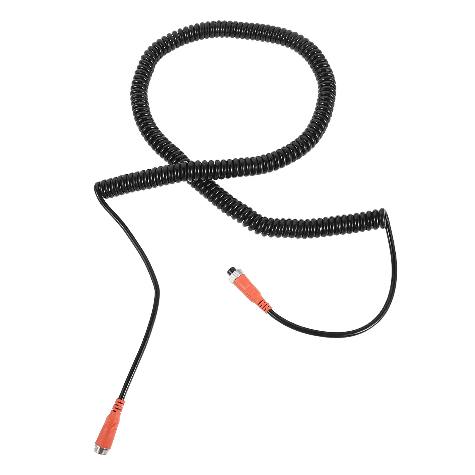 Car Video 4-Pin Aviation Extension Cable Shockproof Stable Signal for Truck Camper Bus Cctv Rearview Backup Monitor System
