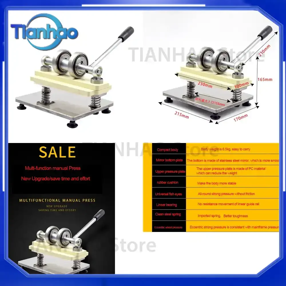 Double Wheel Hand Leather Cutting Machine for Mold Making Photo Paper PVC EVA Sheet Cutter DIY Leather Die Cut Machine for