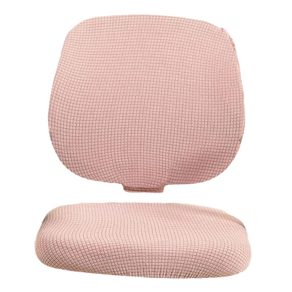 Stretchable Slipcover Split Seat Cover for Dining Chair Computer Chair Office Chair Rotating Chair