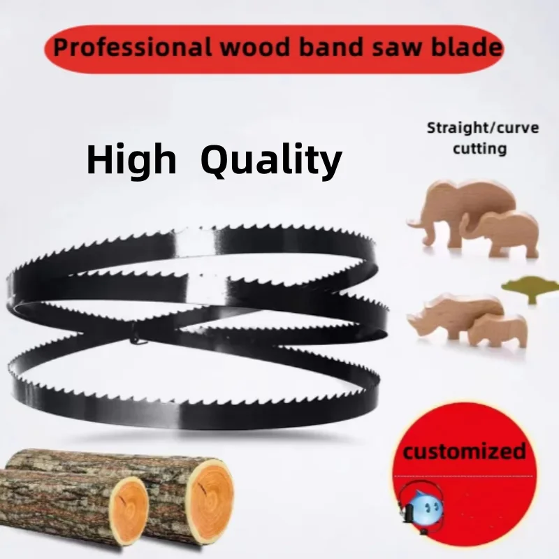 3pcs 6.35mm 1400 1425 1575 1790 2240 2560 length straight curve wood cutting bandsaw blade woodworking Saw tape band saw blade