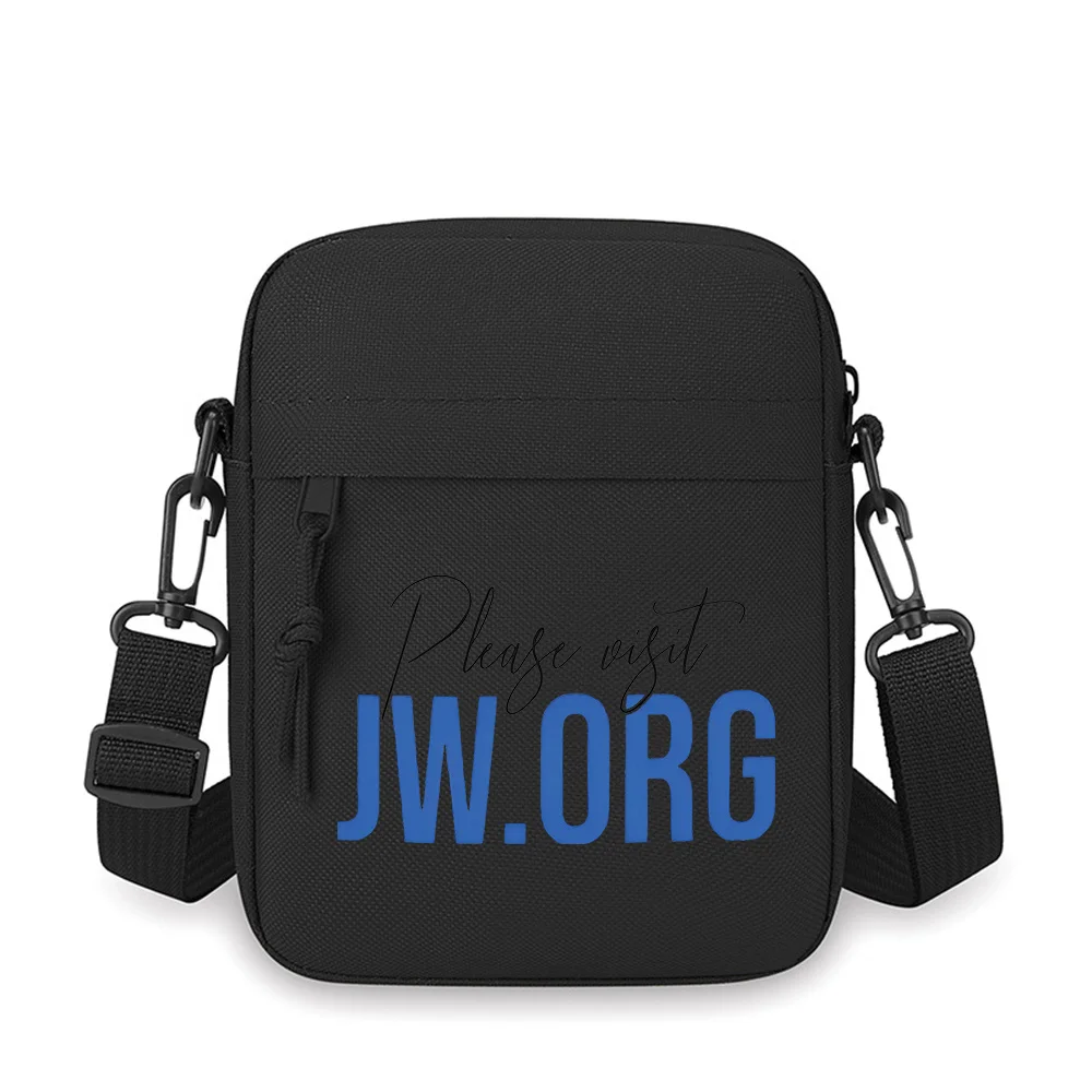 

Please visit JW.ORG online Men Crossbody Bag Single Shoulder Women Cartoon Anime Film Printing Design Unisex
