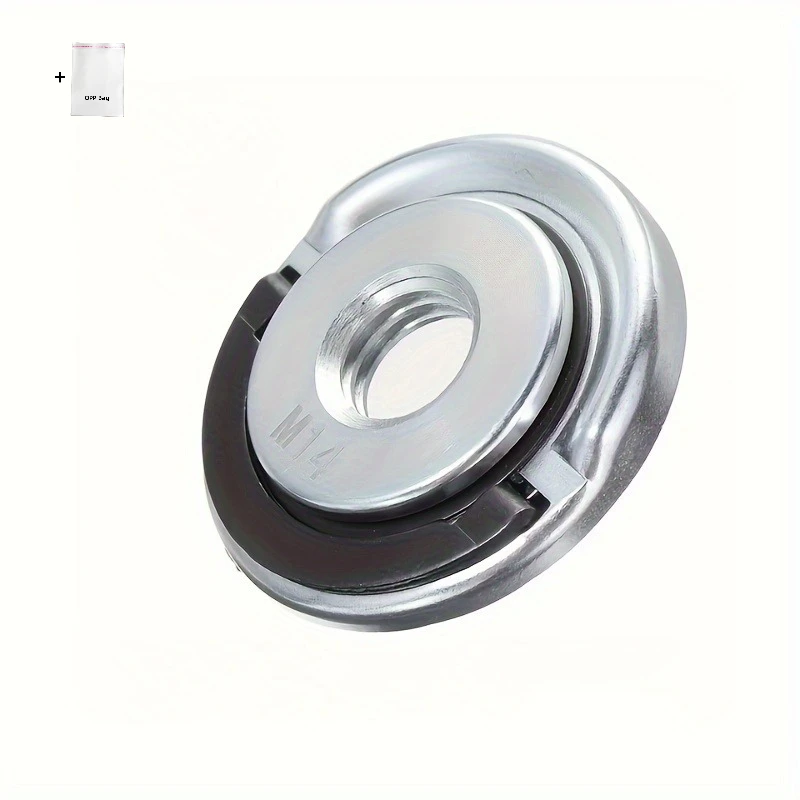 M14 Self-Locking Quick Release Nut Angle Grinder Pressure Plate Universal Replacement Lock Nut Heavy Duty Firm Clamp Power Tool