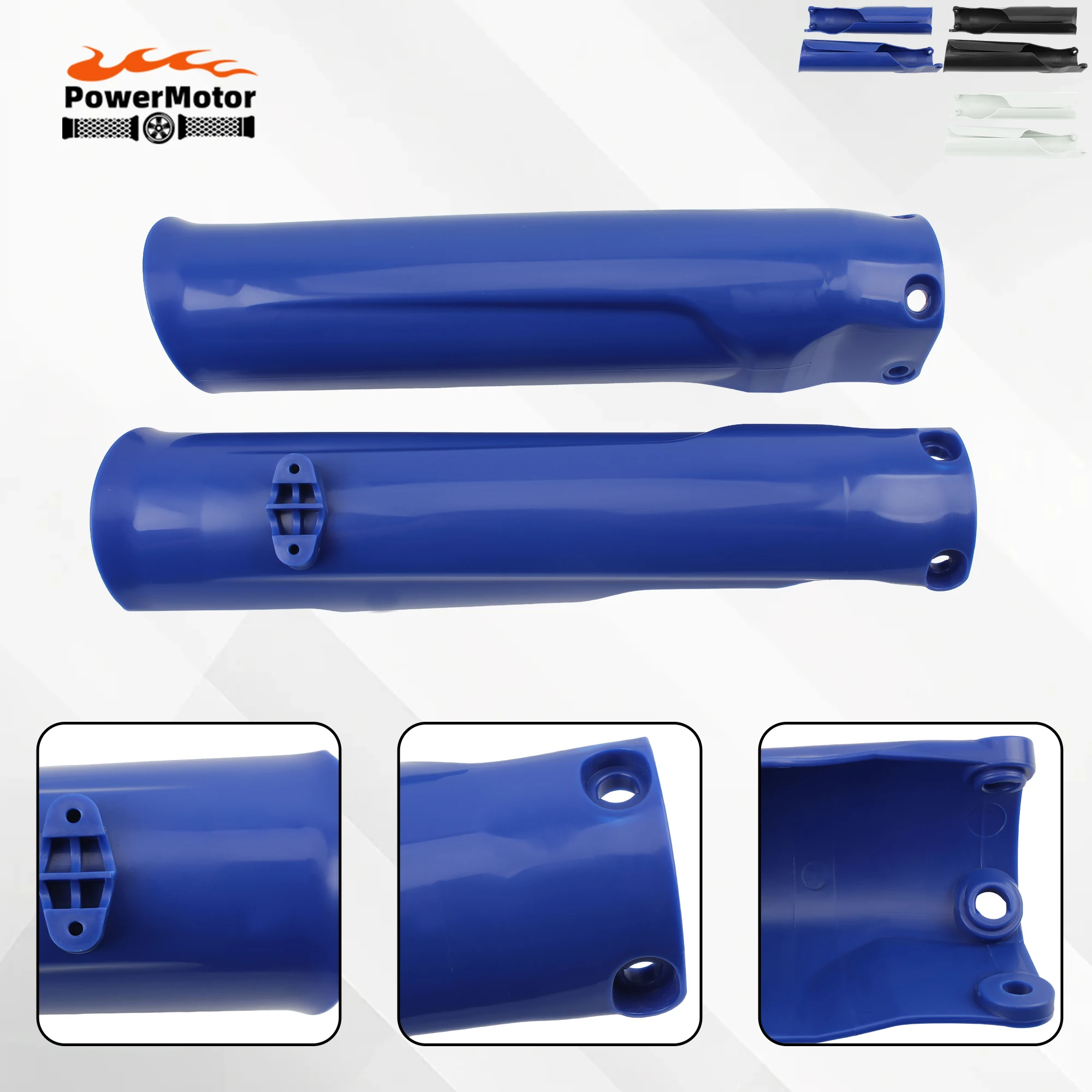 

2023 2024 Motorcycle Front Fork Guard Cover Shock Absorber Protection For YAMAHA YZ250F YZ450F YZ450FX Motocross Accessories