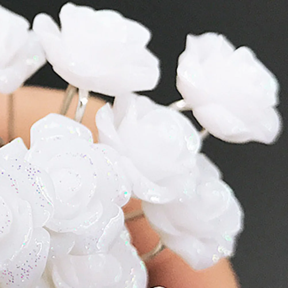

20pcs Wedding Hair Pins Bridal Accessories U Shape Clips Elegant Headdress For Bride Bridesmaid Party Prom Banquet Hair Decor