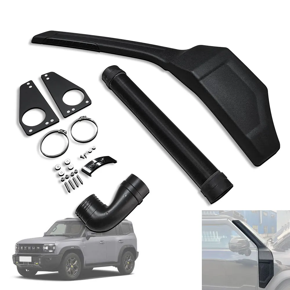 

Car Snorkel Kit Fit FOR Jetour Traveller T2 2023 2024 Right Side Air Intakes Parts Set Auto Accesssories