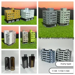 1: 150 Sand Table Building Scene Animation Color City High-Rise Building Assembly Model