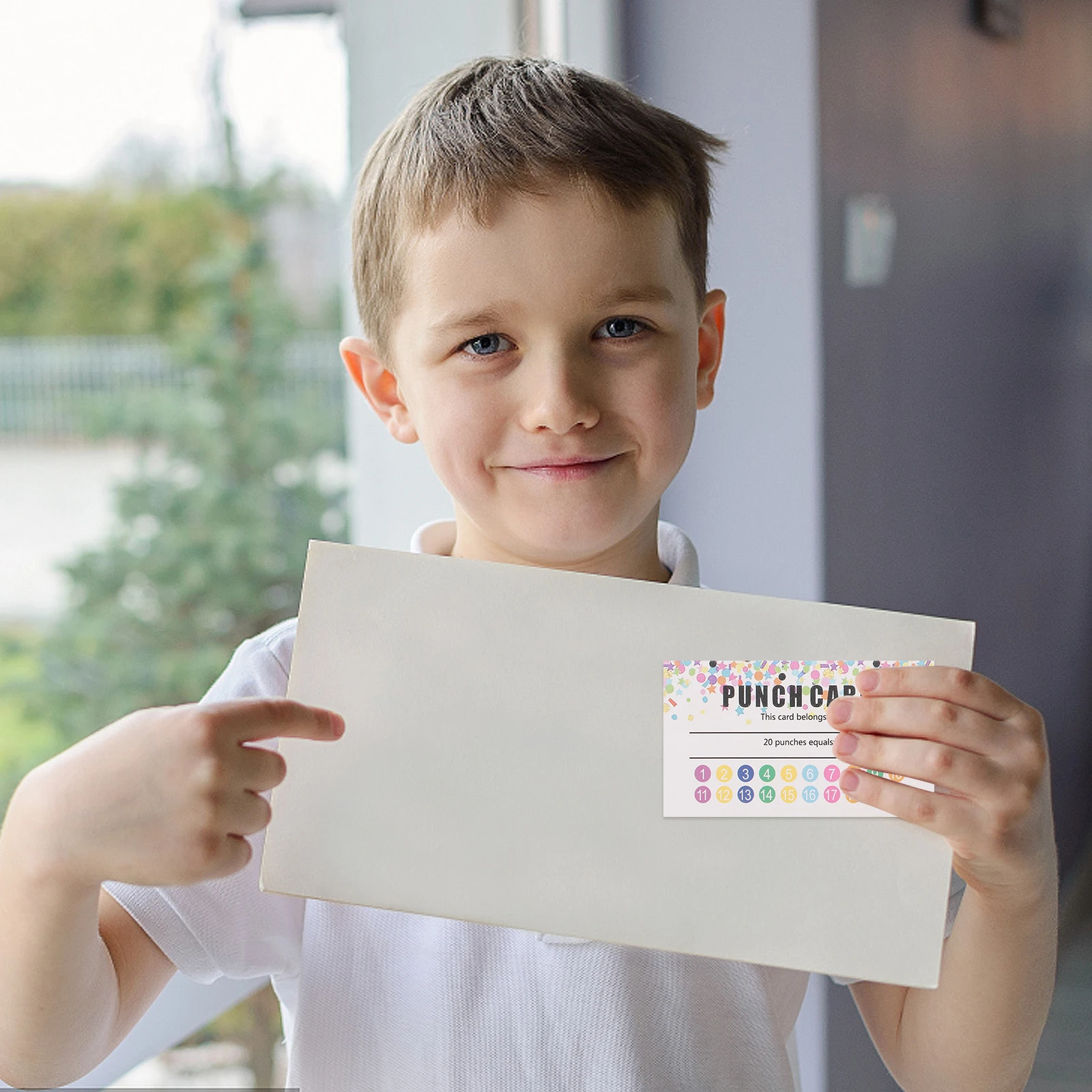 

Reward Punch Cartoon Incentive For Kids Classroom Teaching Tools Paper Reward Cards For Students Multifunctional