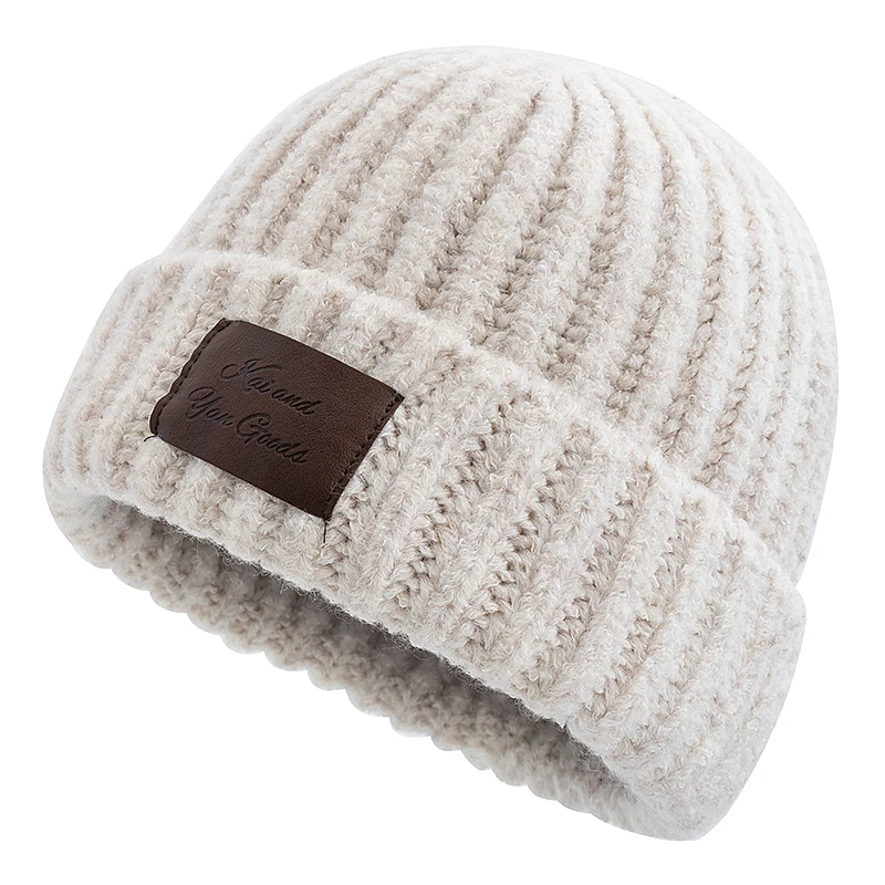 Hot Sale Fashion Women Winter Warm Hat Stylish Soft Beanie For Women Outdoor Streetwear Warm Knitted Hats For Girl Gift