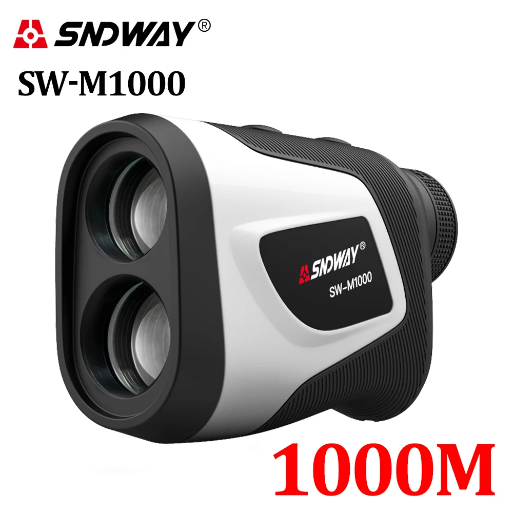 SNDWAY Telescope Laser Rangefinder Digital Distance Meter 500M -1000M Monocular Hunting Golf Range Finder Laser Tape Measure