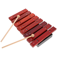 Eight-note Piano Mallets Percussion Xylophone Hand Knocking Music Toy 8 Notes Musical Instruments for Kids