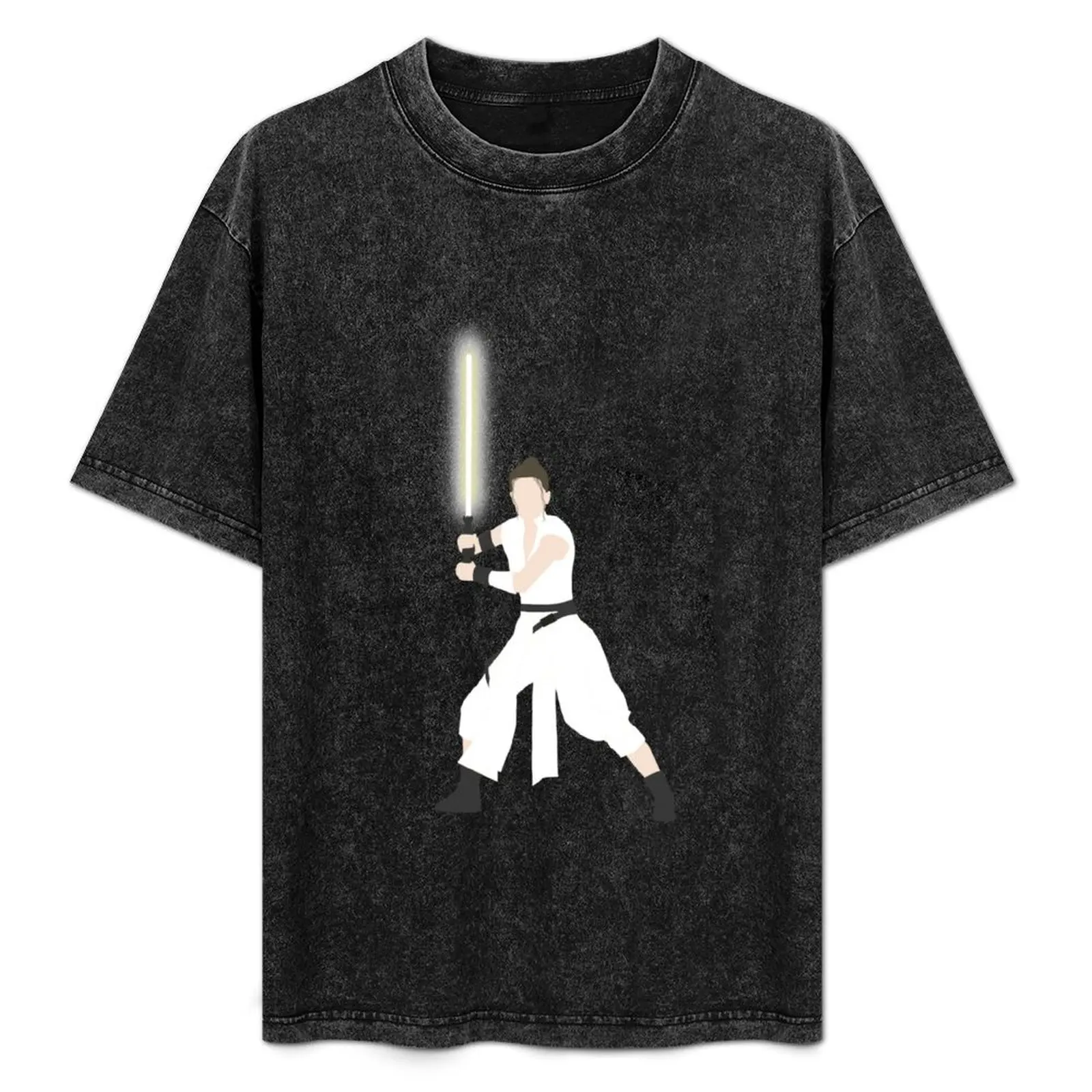 

Girl With Yellow Lightsaber T-Shirt UV Protection Outdoor Tee Shirt