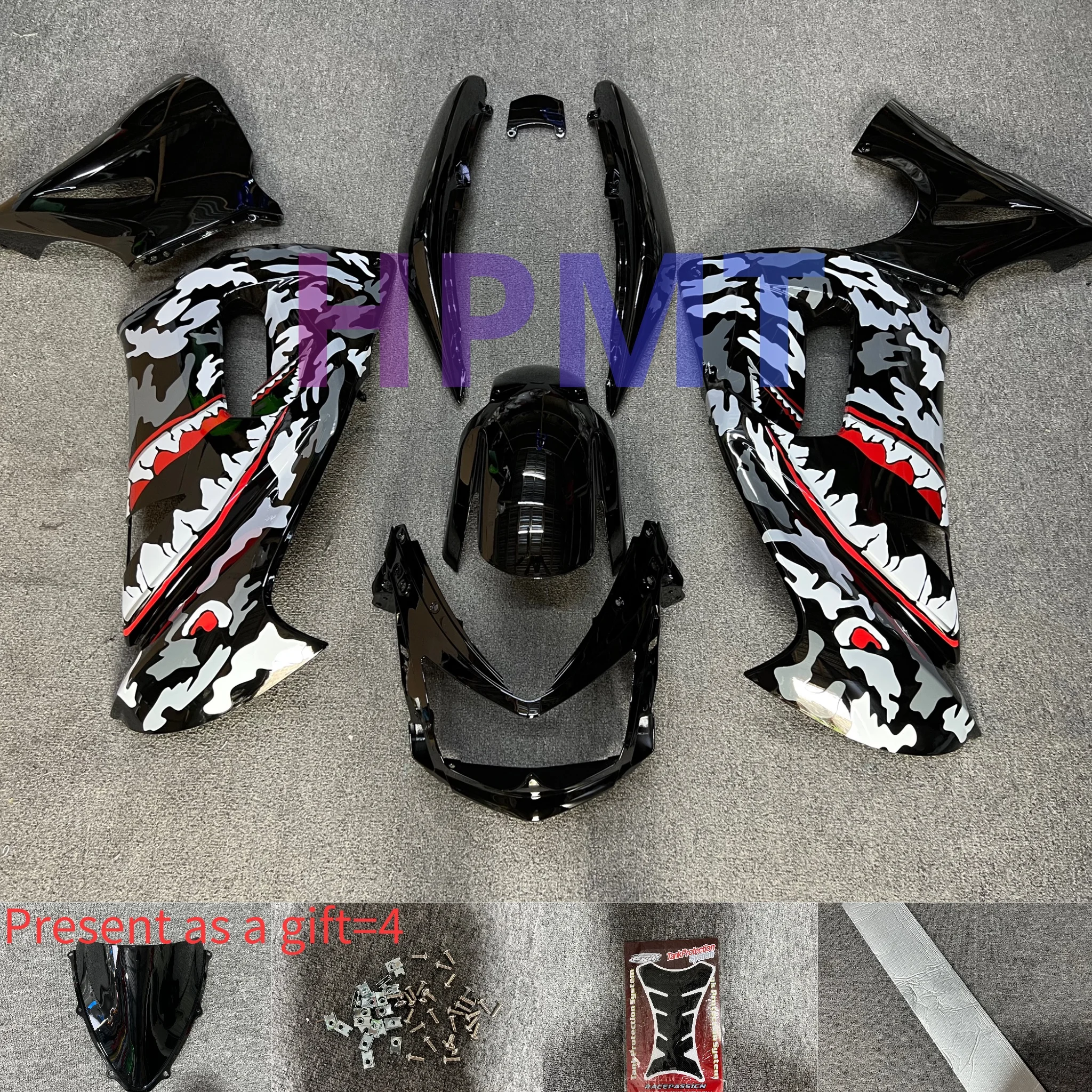 New ABS Motorcycle Fairings Kit for KAWASAKI Ninja650 ER-6F 2006-2008 NINJA650R 2006 2007 2008 Bodywork fairing Kit