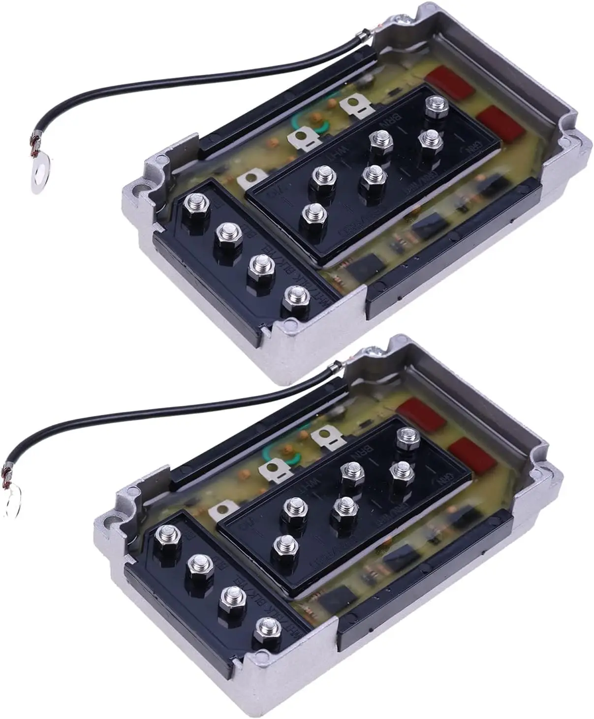 2pcs CDI Module Switch Box Replacement for 50-275 HP Mercury Outboard Motor 332-7778 332-7778A12 Power Pack Switchbox