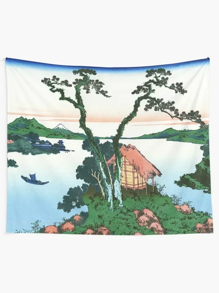 Lake Suwa in Shinano Province by Katsushika Hokusai Tapestry Room Decoration Accessories Living Room Decoration Tapestry