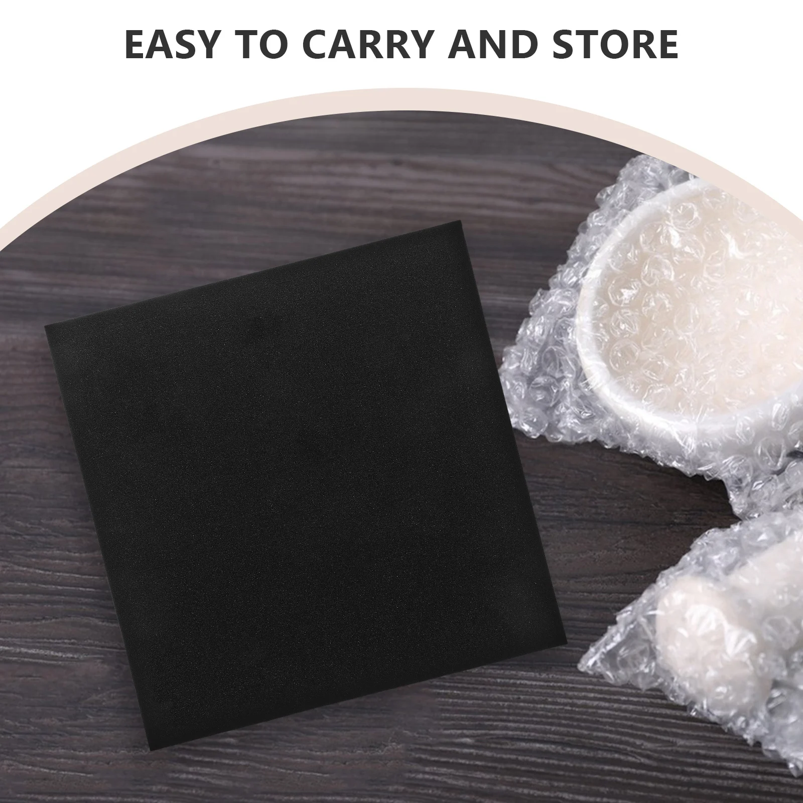 Revestimientos de espuma para caja de herramientas, organizador de joyas, almacenamiento al vacío, embalaje ahorrador de espacio comprimido, 4 Uds.