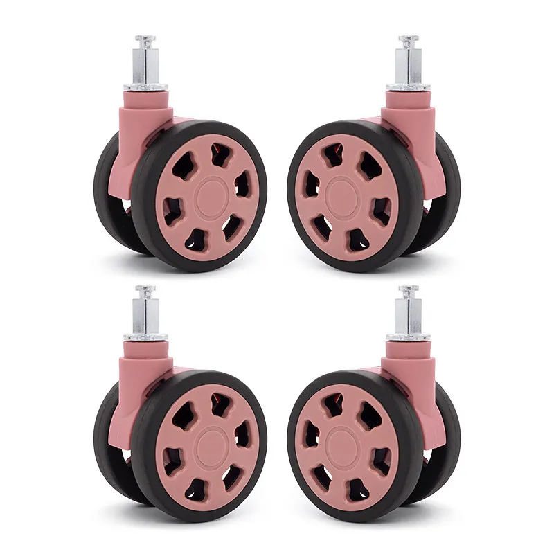 W220 B179 Tetragon‑Disassembly Silent Spinner Caster Wheel For Travel Trolley Suitcase Luggage Repair Accessory