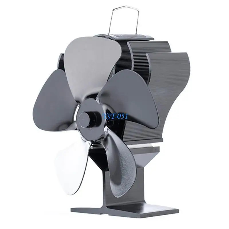 E15A مروحة مدفأة منزلية هادئة، مروحة مدفأة صديقة للبيئة لتوزيع الحرارة بكفاءة