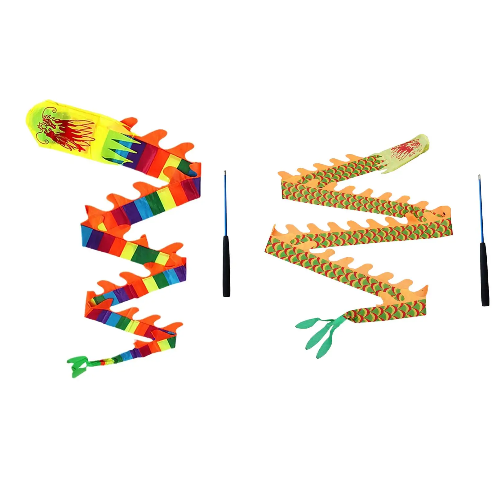 ドラゴンリボン ダンスリボン、ストリーマーデコレーション アーティスティックリボン、ドラゴンポイ