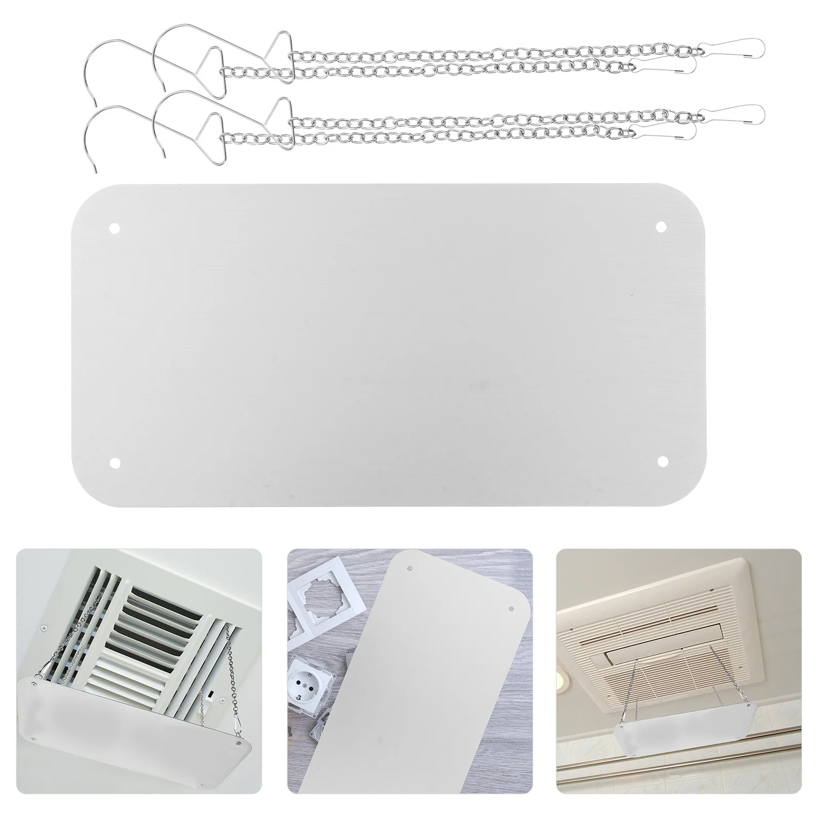 

Split Air Conditioner Deflector Classic Model AC Wind Deflector for Window Units Adjustable Air Vent Screen Home Use