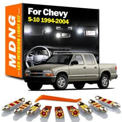 MDNG 13Pcs For Chevrolet Chevy S-10 1994- 1996 1997 1998 1999 2000 2001 2002 2004 LED Bulbs Interior Map Reading Dome Light Kit