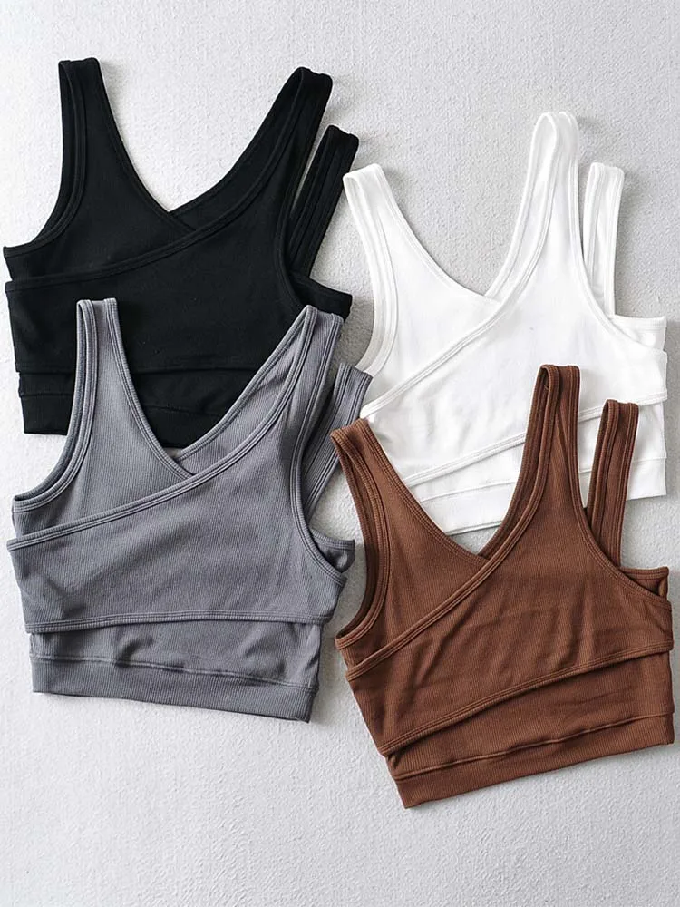 Sexy Camis Solid Kn… - image