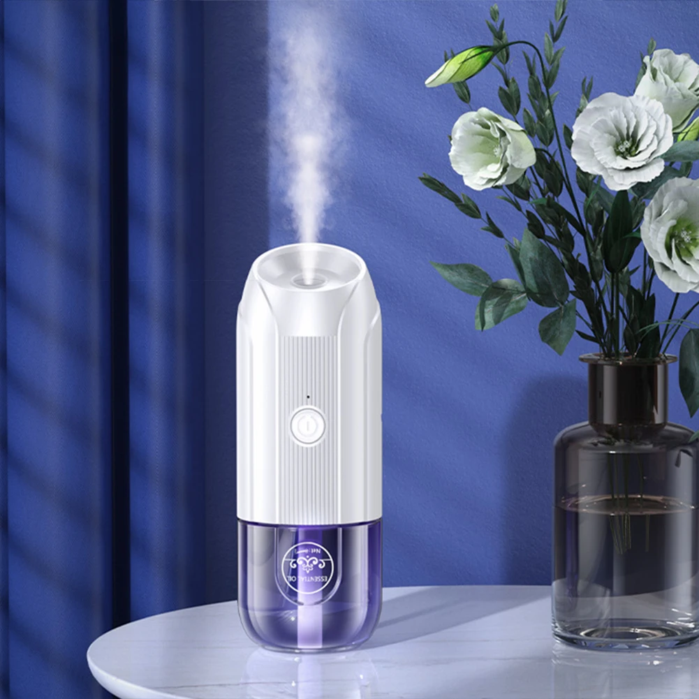 Mini Aromas Diffuser Portable Quiet Large Fog Volume Fragrance Sprayers 3 Modes Automatic Aromatherapys Diffuser For Home