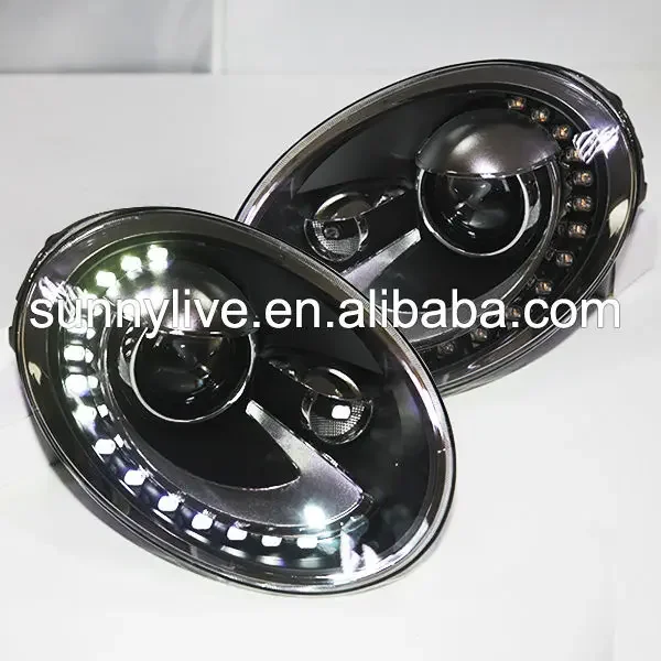 AIROW Beetle LED Head Lamp for Volkswagen 2011-2014 Year TLZ V2