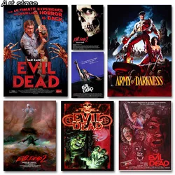 The Evil Dead Classic Horror Movie Abstract Canvas Painting Posters and Prints Wall Art Pictures for Home Room Decor Cuadros