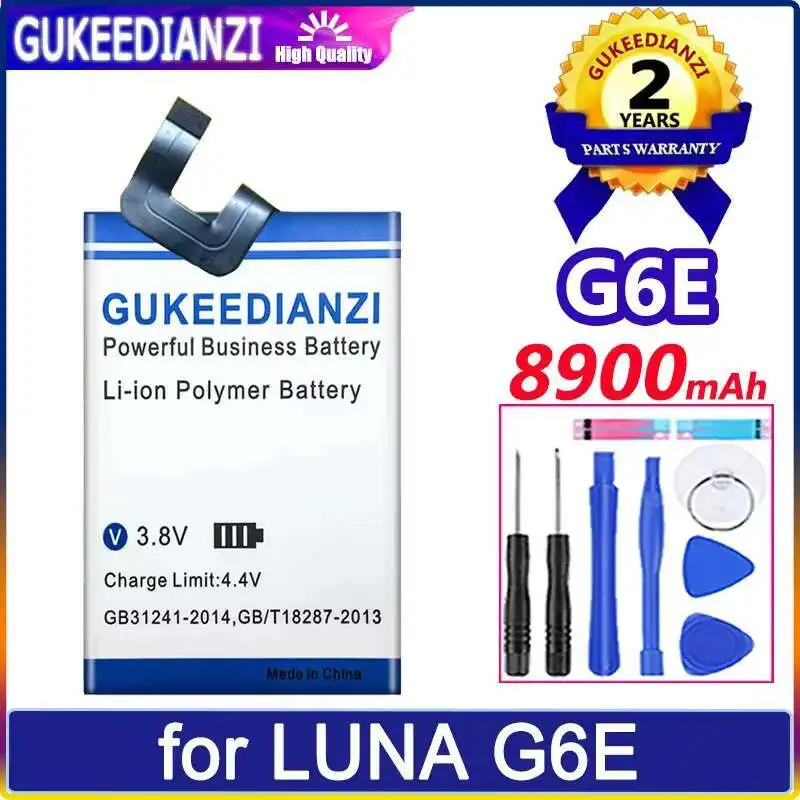 

Environmentally Friendly For Luna G6E 8900Mah Mobile Phone Battery