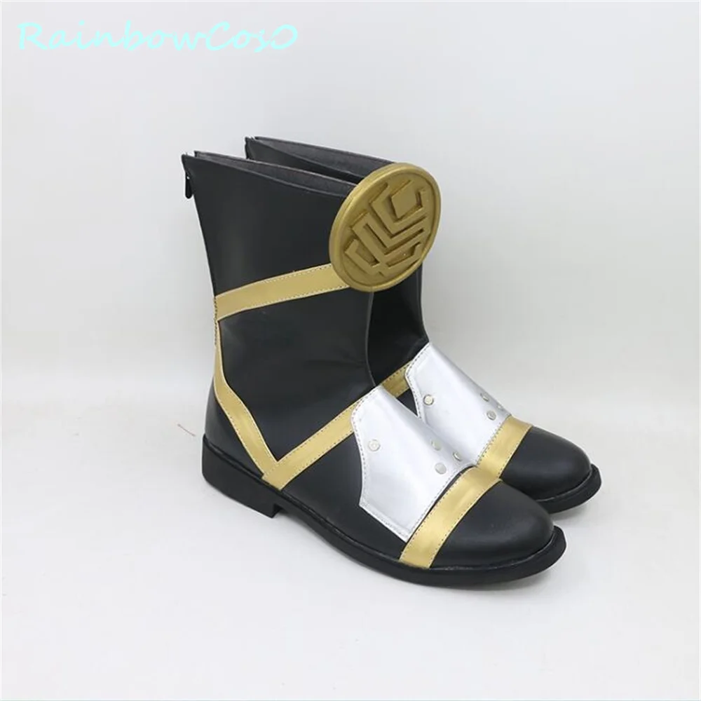 Auron FINAL FANTASY X FFX FF10 Cosplay Shoes Boots Game Anime Halloween Christmas RainbowCos0 W3340