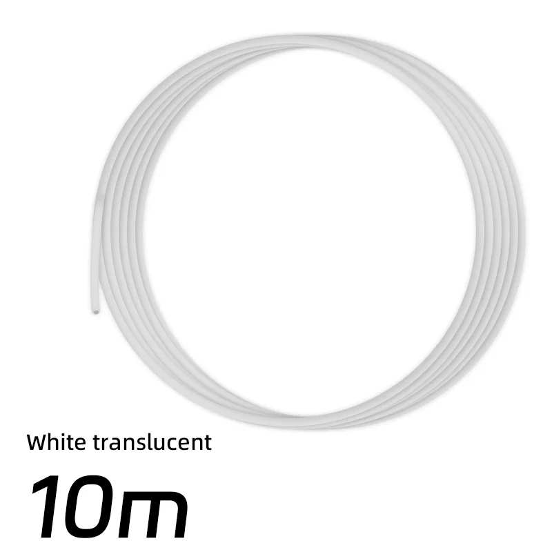Sanfte sternförmige japanische Materialien, PTFE-Schlauch, 4 mm Außendurchmesser, Teflonto, ultraglatter Durchfluss, DIY-3D-Drucker für Bambu Lab AMS Creality