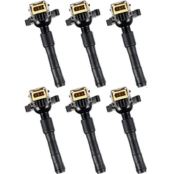 6Pcs Ignition Coil 12131748017 For BMW E46 E39 X5 E36 325 330 328 M3 2.3 2.5 2.8 3.0