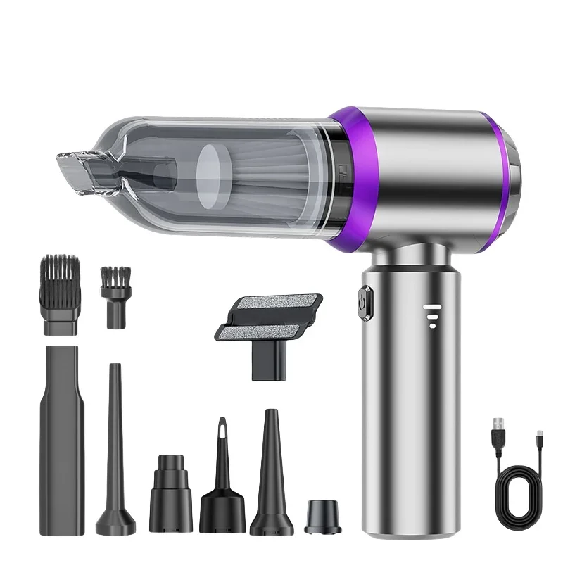 9200000 PA เครื่องดูดฝุ่นรถยนต์ไร้สาย Mini Handheld Strong ดูดเครื่องทําความสะอาดเครื่องดูดฝุ่นแบบพกพารถ