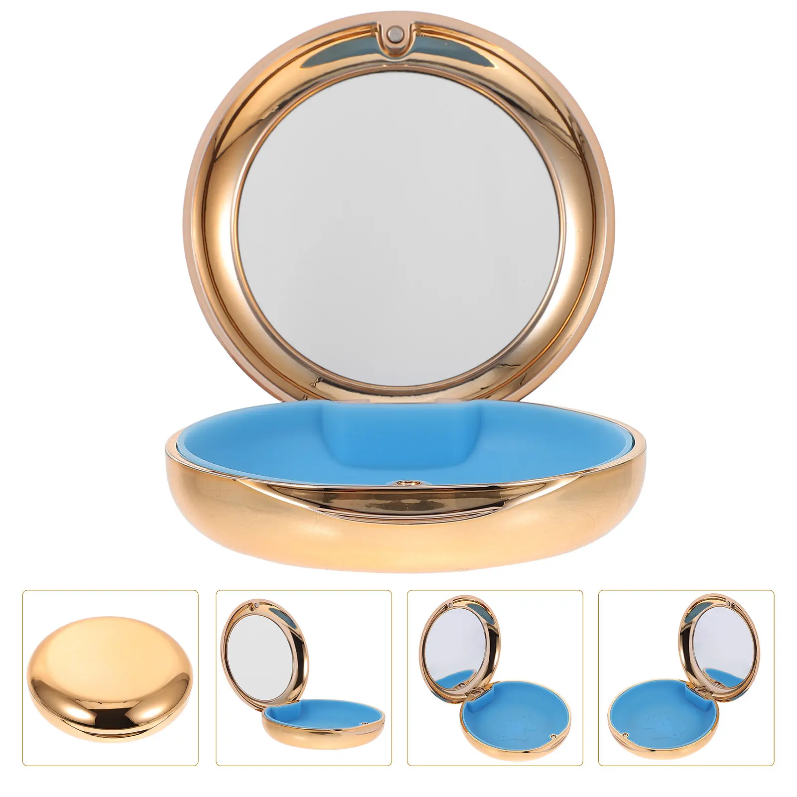 

1Pcs Fake Teeth Storage Case Convenient Portable Dental Retainer Box Denture Storage Container Oral Care Denture Case