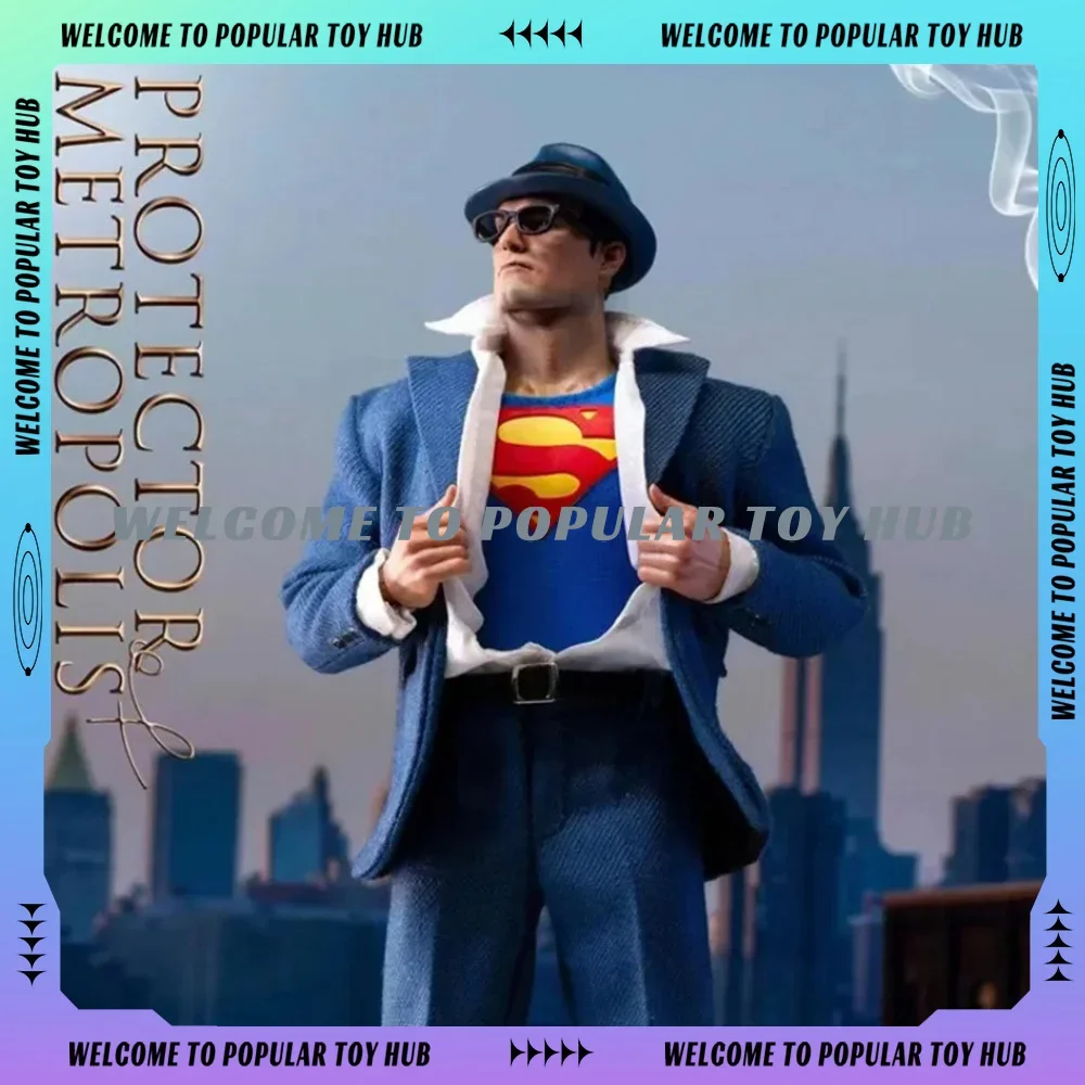 New 1/12 Muff  Action Male Soldier Superman Clark Kent Protector Metropolis Messenger Justice  Action Figures Custom Toys Gifts